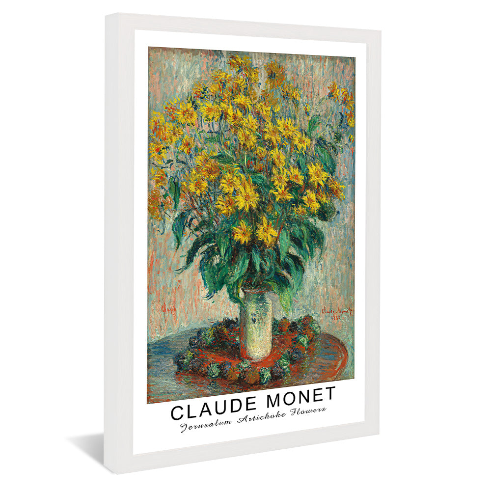 Claude Monet Jerusalem Artichoke Flowers V2467 Canvas