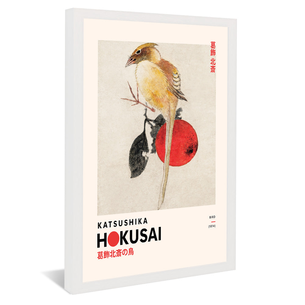 Katsushika Hokusai Bird V2393 Canvas