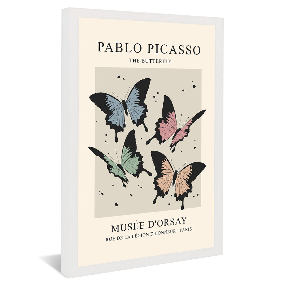 Picasso The Butterfly V2395 Canvas