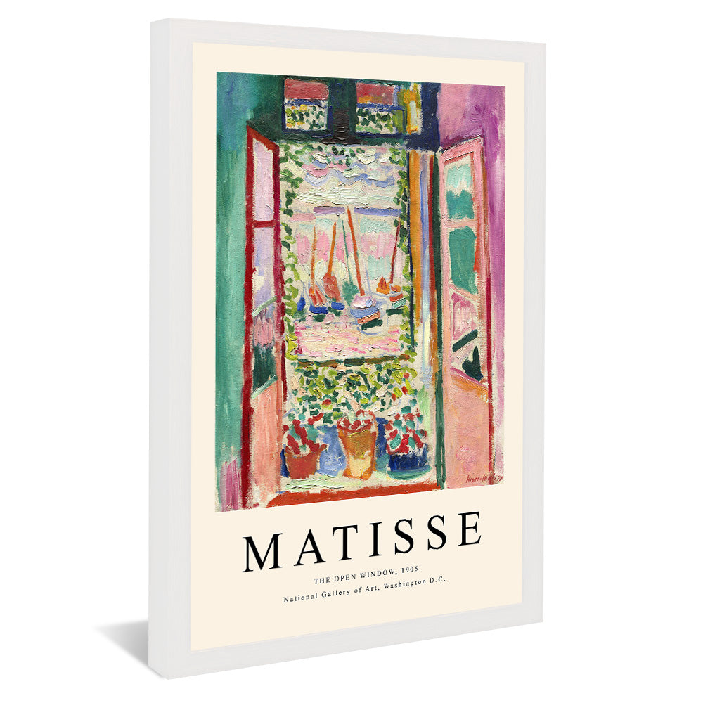 Henri Matisse The Open Window V2420 Canvas
