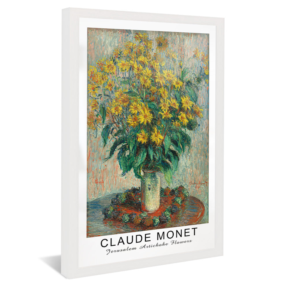 Claude Monet Jerusalem Artichoke Flowers V2467 Canvas