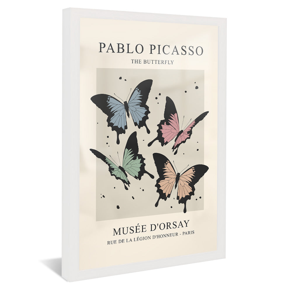 Picasso The Butterfly V2395 Canvas