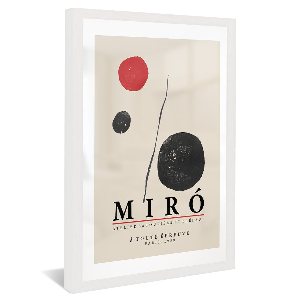 Joan Miro Á Toute Épreuve V2404 Canvas