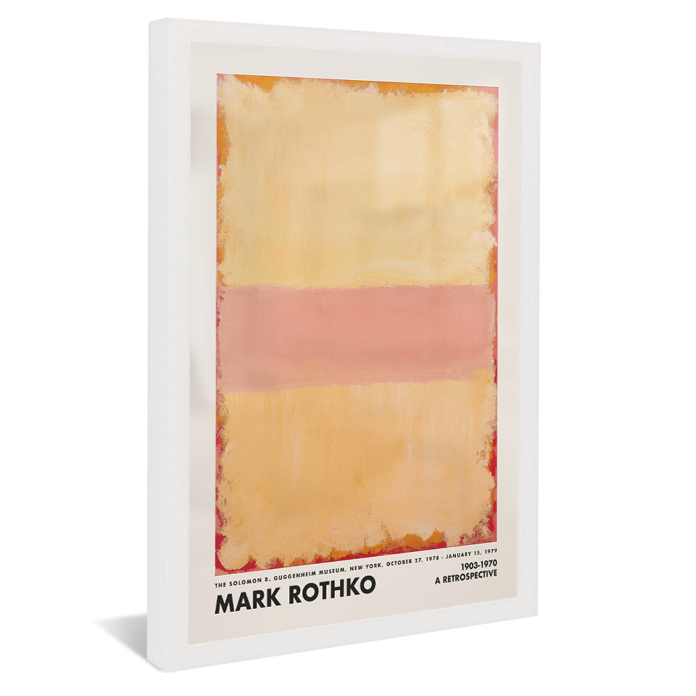 Mark Rothko Yellow, Pink, and Orange V2435 Canvas