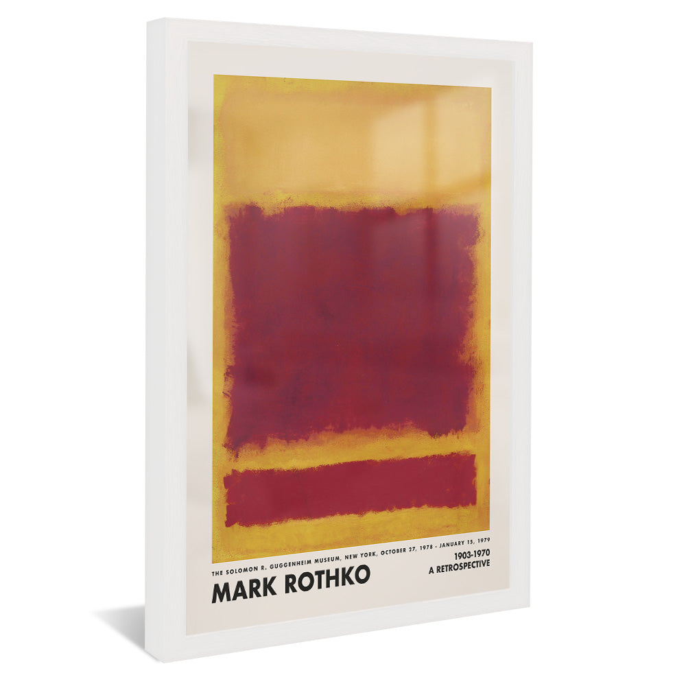 Mark Rothko Yellow and Red V2431 Canvas