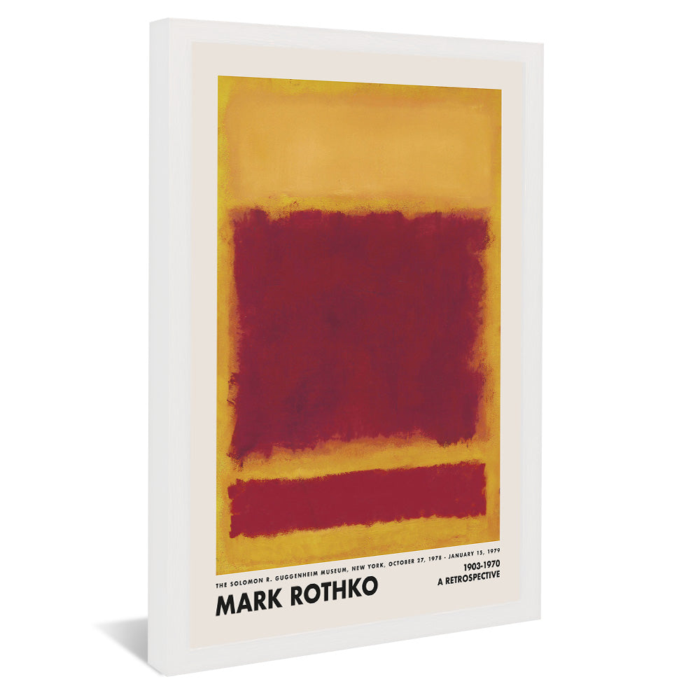 Mark Rothko Yellow and Red V2431 Canvas