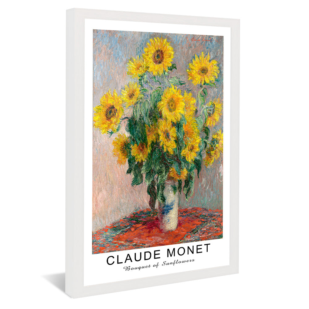 Claude Monet Bouquet of Sunflowers V2465 Canvas