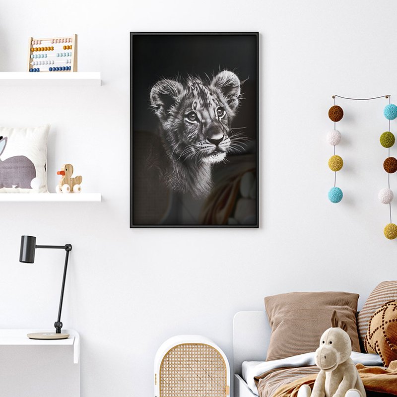 Baby Lion V1818 Canvas