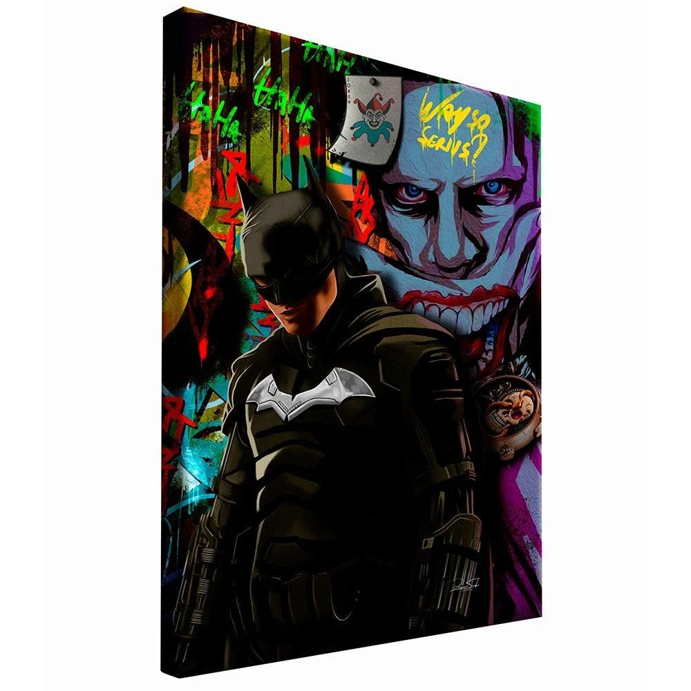 Bat Hero Canvas