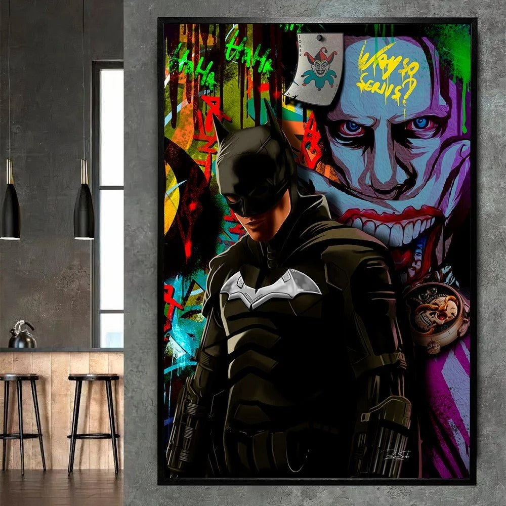 Bat Hero Canvas