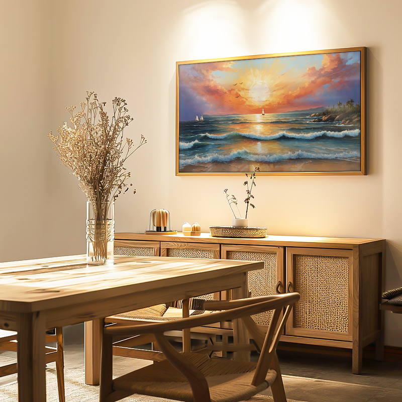 Beach V1481 Canvas