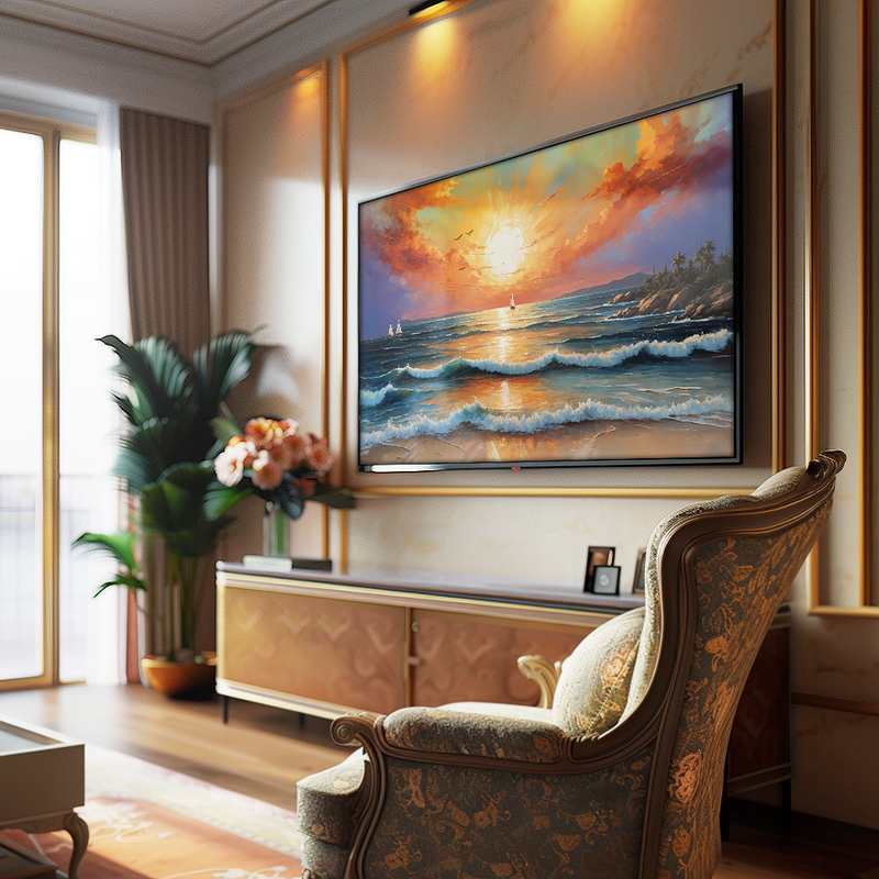Beach V1481 Canvas
