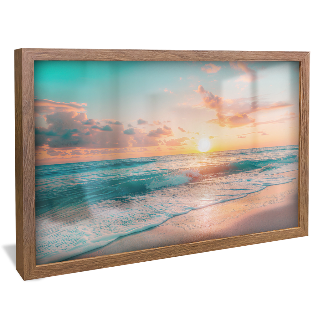 Beach and Waves V1173 Canvas