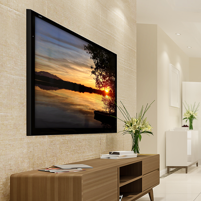 Beautiful Sunset in Lake V1572 Canvas