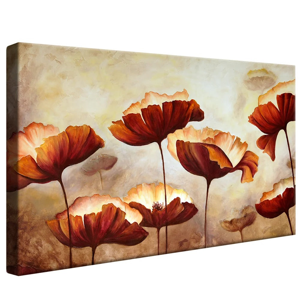 Big Flowers Canvas V701