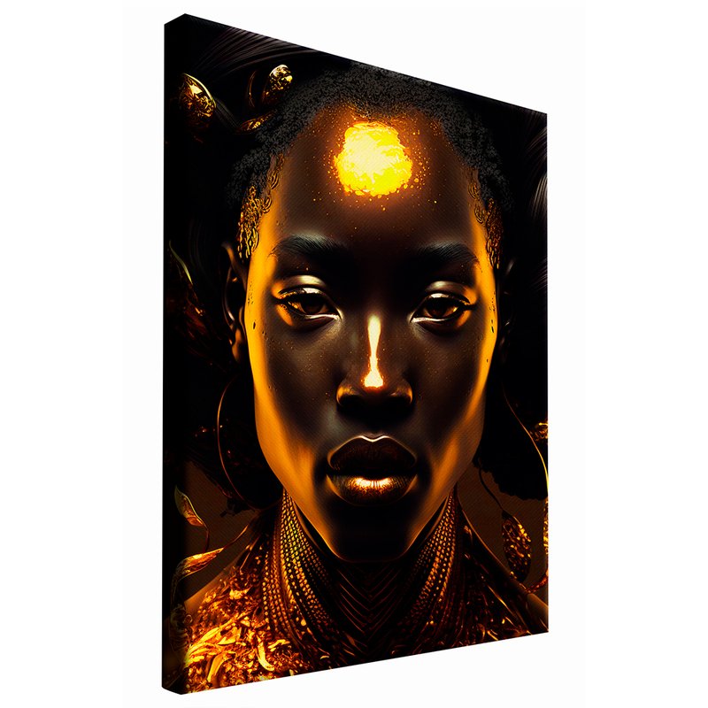 Black Gold Luxury Art Canvas