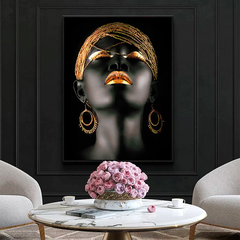 Black Gold Luxury Canvas