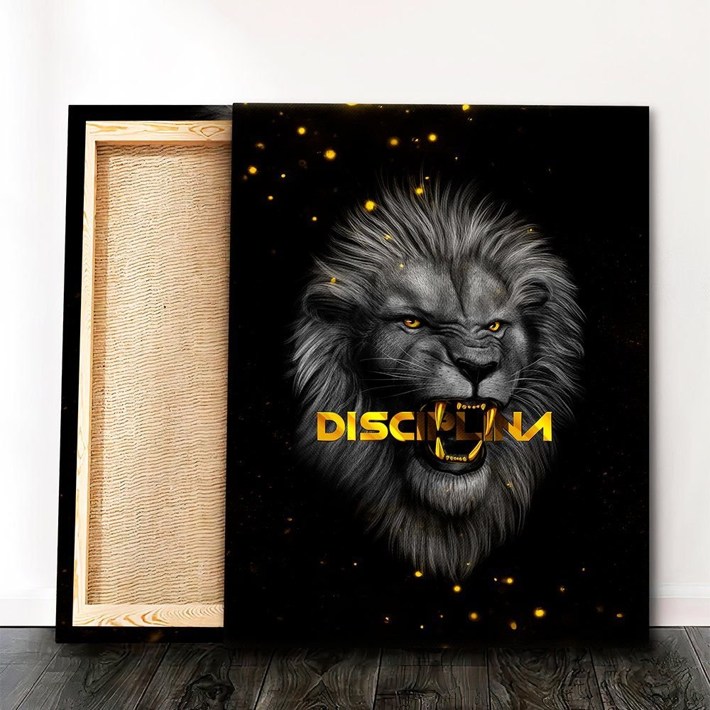 Black Lion Canvas