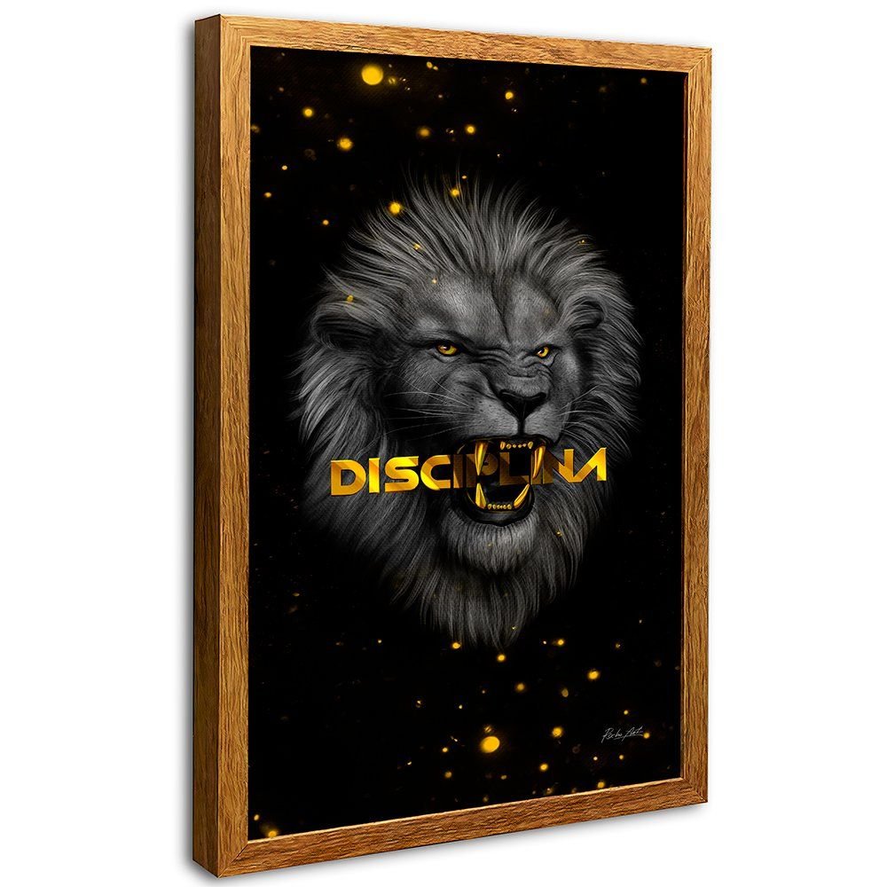 Black Lion Canvas