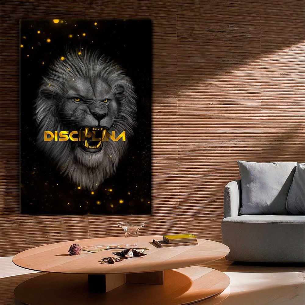 Black Lion Canvas