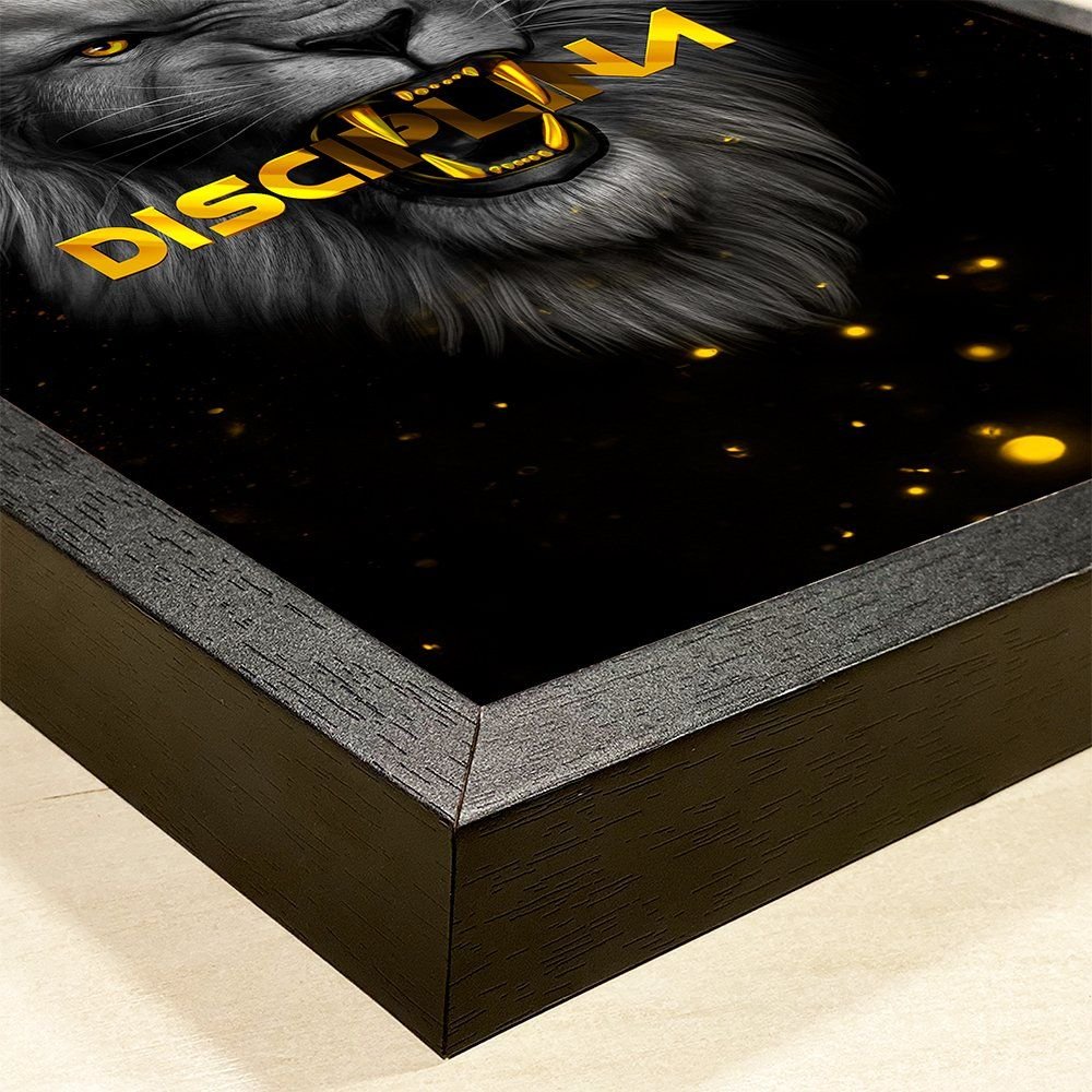 Black Lion Canvas