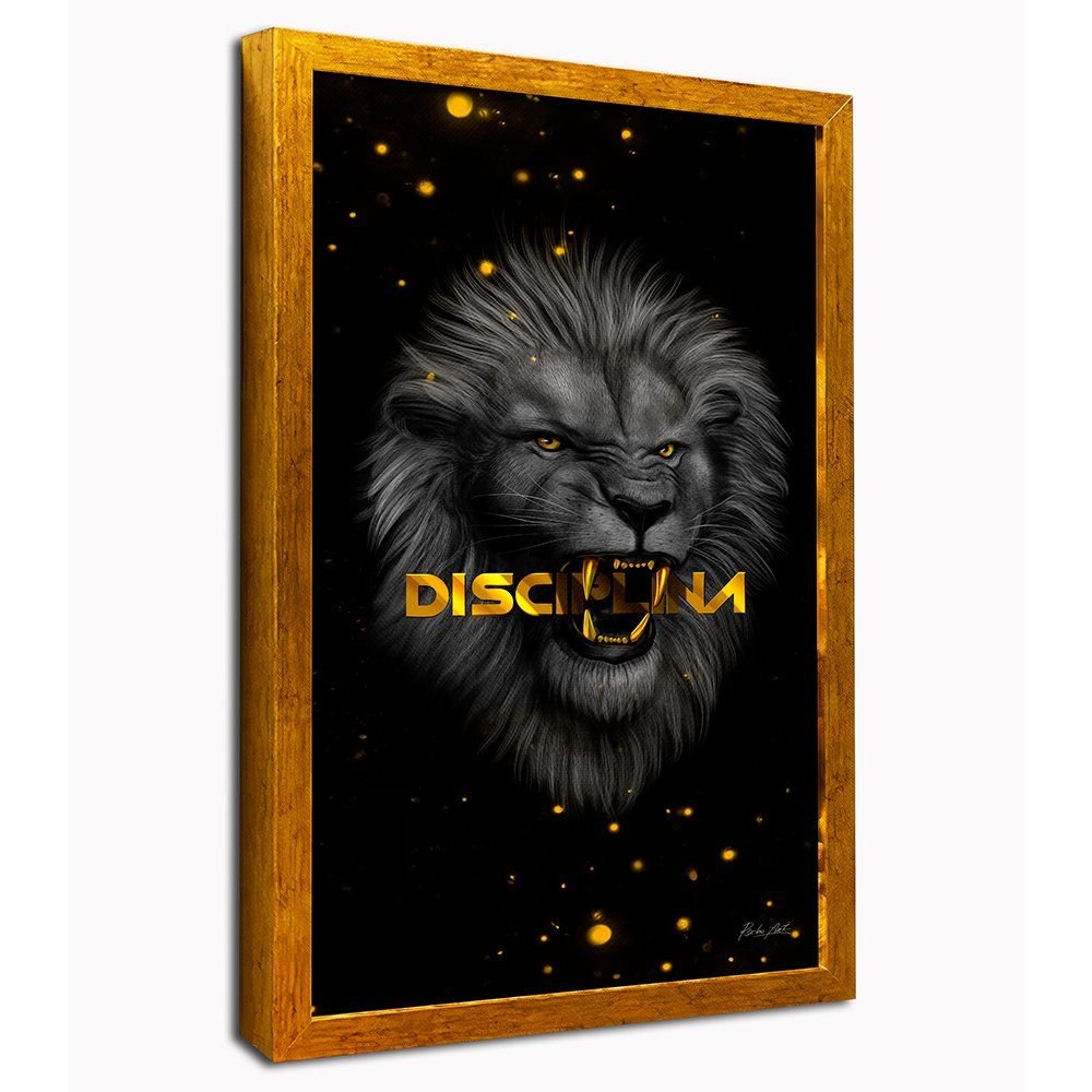 Black Lion Canvas