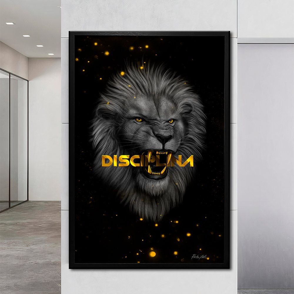 Black Lion Canvas