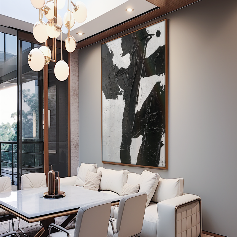 Black Oil V1129 Canvas