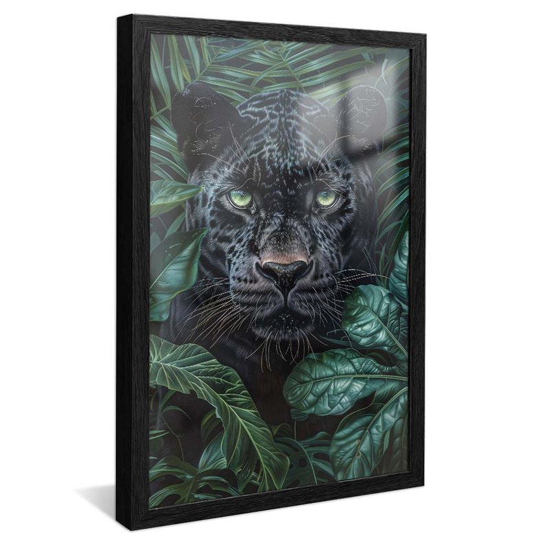 Black Panther and Nature V1949 Canvas
