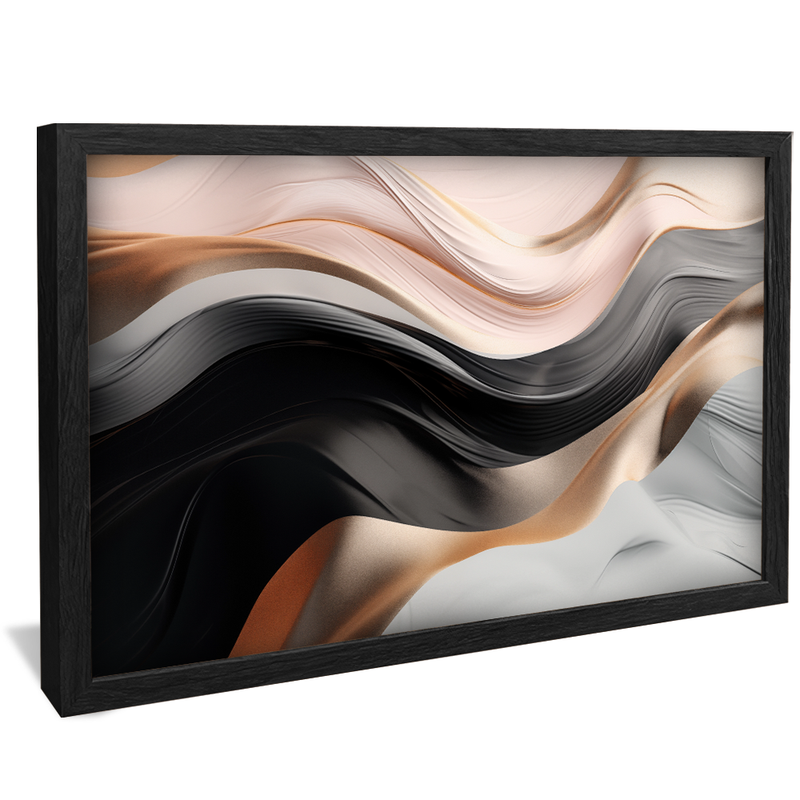 Black Rose Marble V980 Canvas