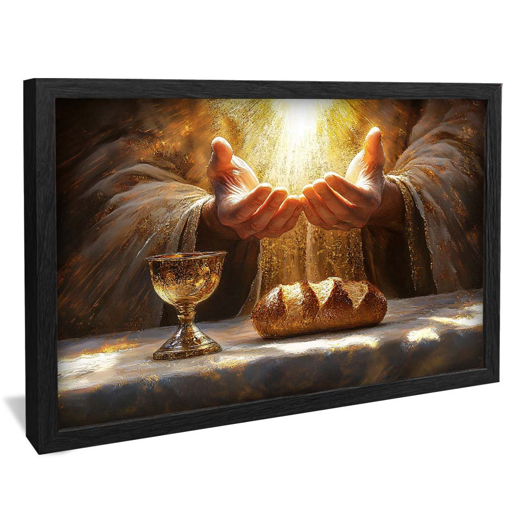 Blessed Bread and Wine V2024 Canvas