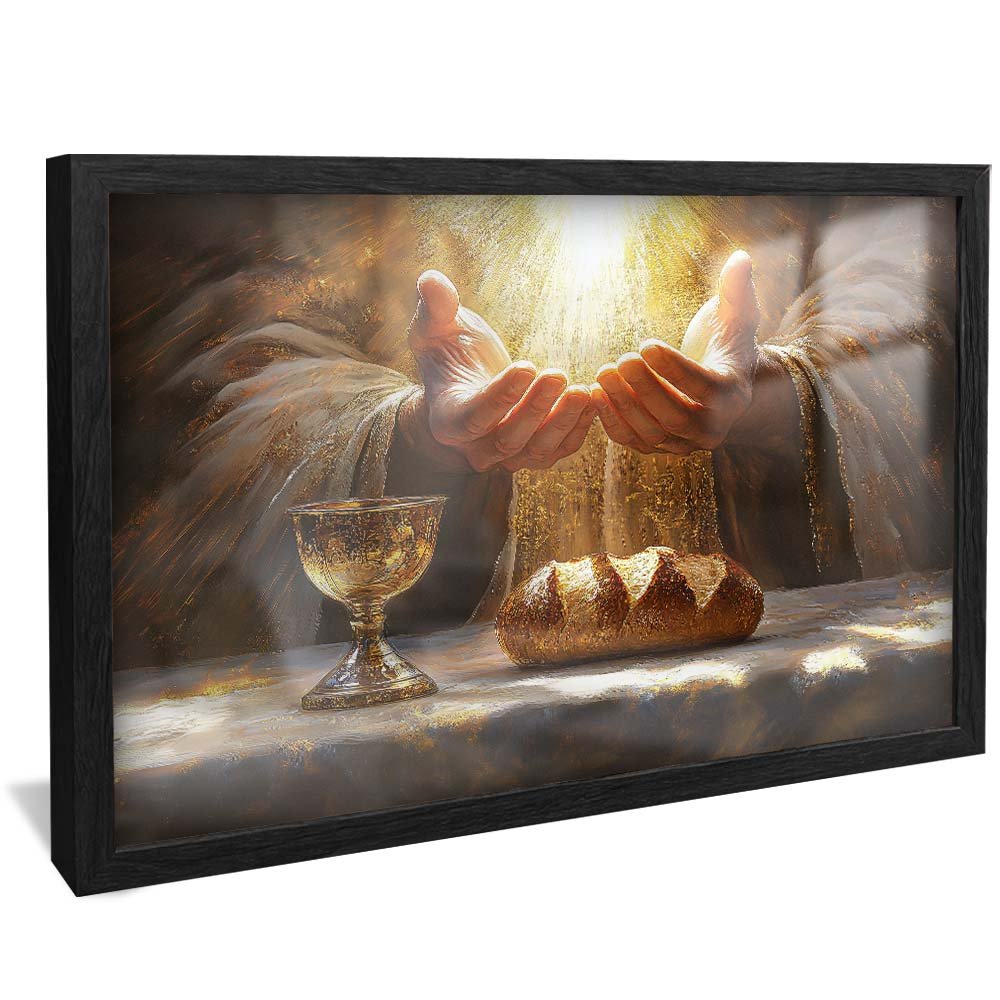 Blessed Bread and Wine V2024 Canvas