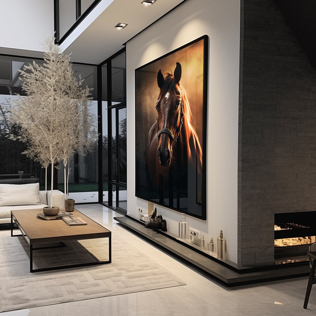 Brown Horse Canvas