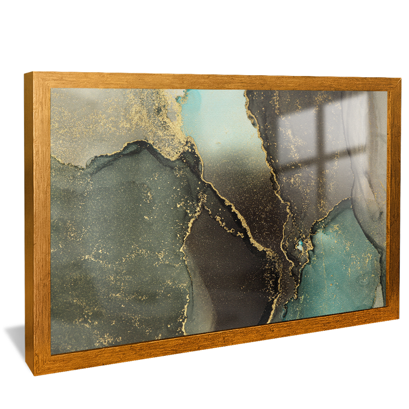 Brown and Gold V1530 Canvas