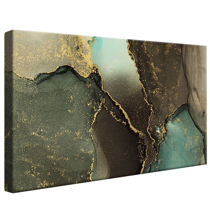 Brown and Gold V1530 Canvas