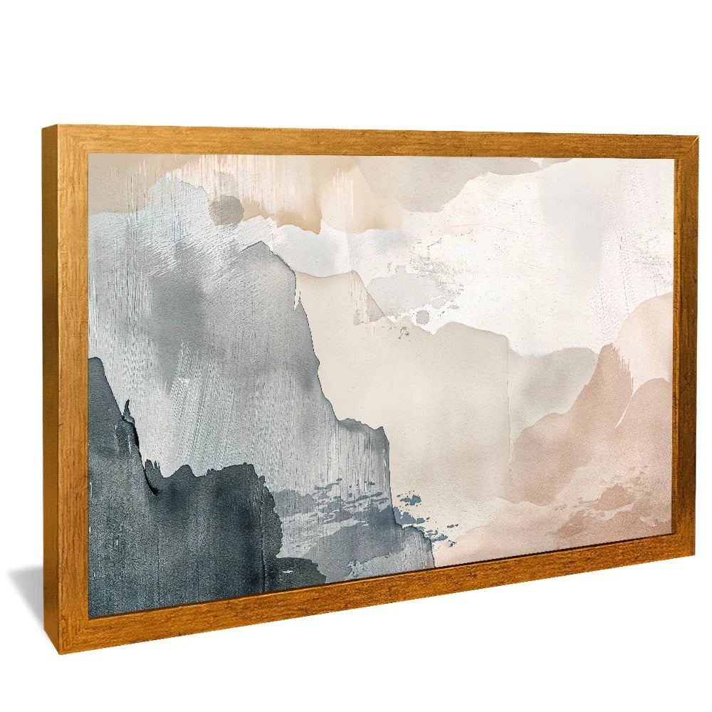 Brush Strokes on Wall V1241 Canvas