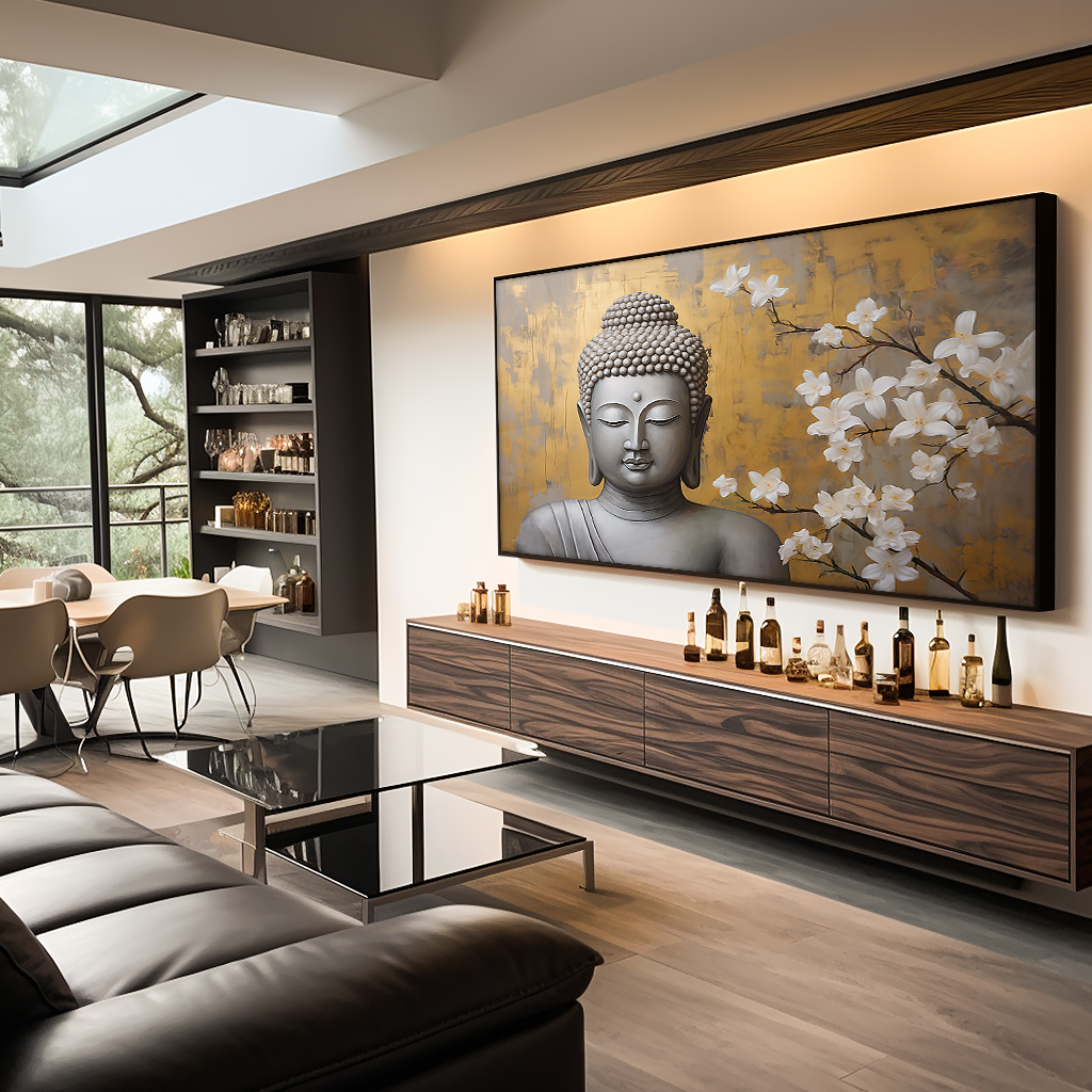 Buddha Statue V786 Canvas