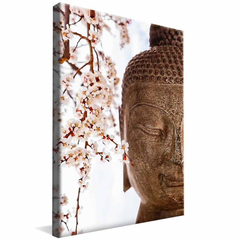 Buddha and Cherry V1610 Canvas