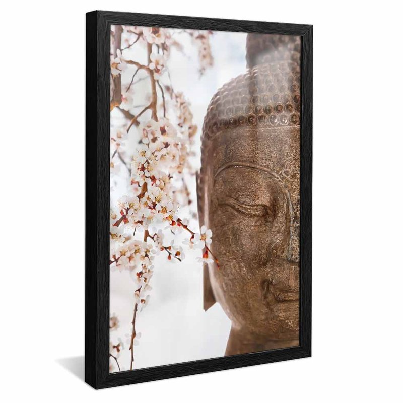 Buddha and Cherry V1610 Canvas