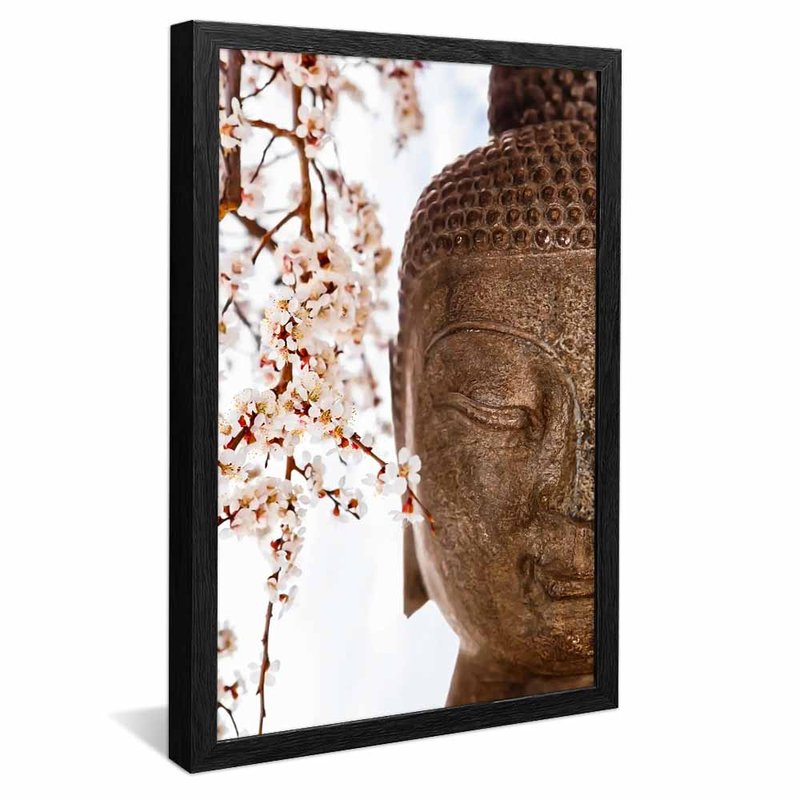 Buddha and Cherry V1610 Canvas