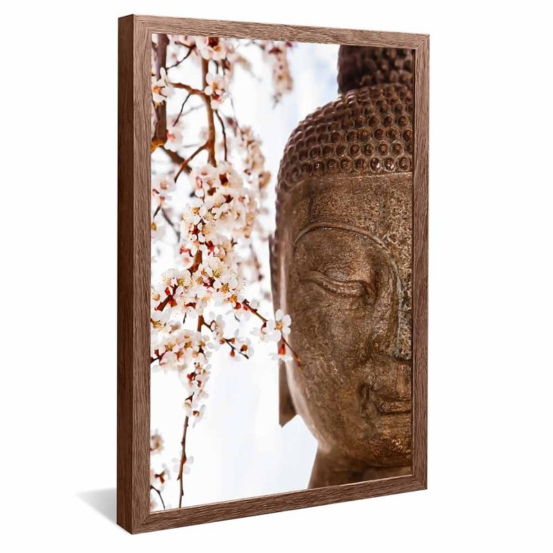 Buddha and Cherry V1610 Canvas