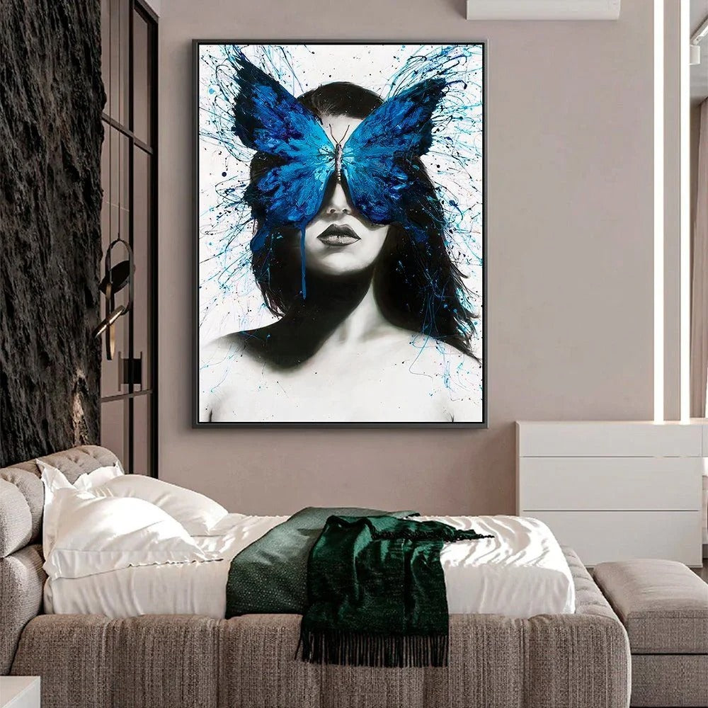 Butterfly Eyes Canvas