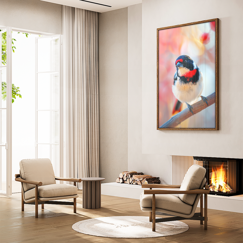 Canary Portrait V1411 Canvas