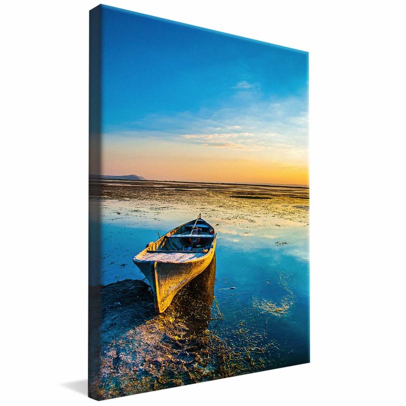 Canoe on the Coast V1885 Canvas