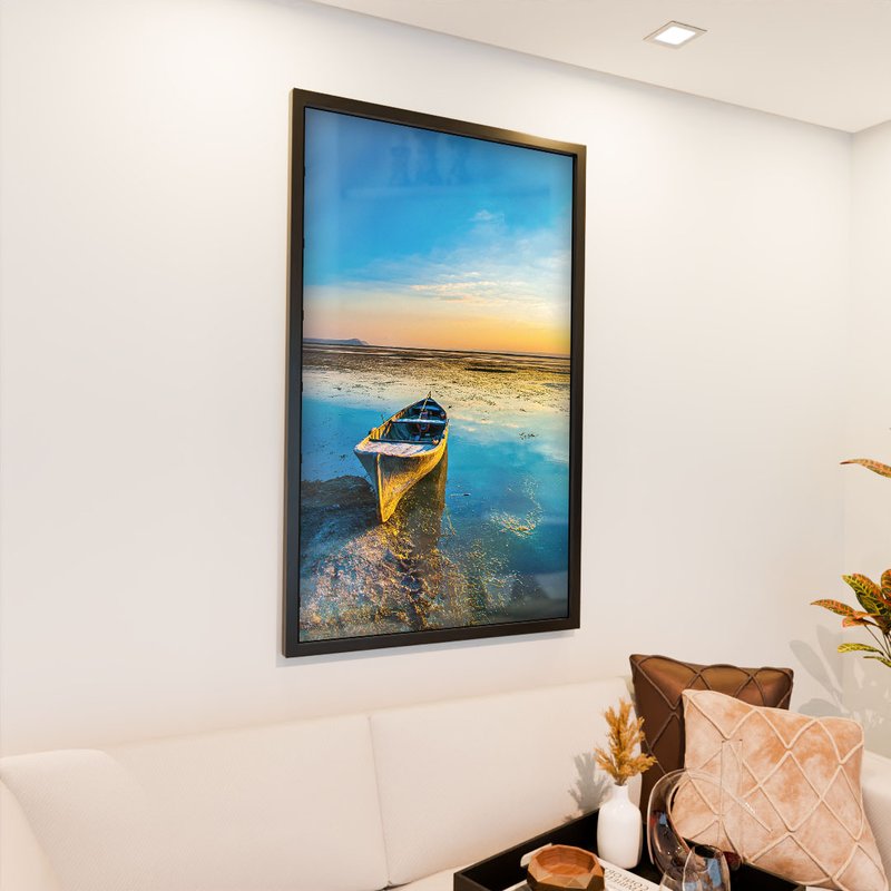 Canoe on the Coast V1885 Canvas