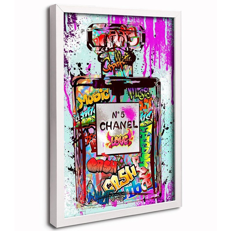 Chanel Graffiti Canvas