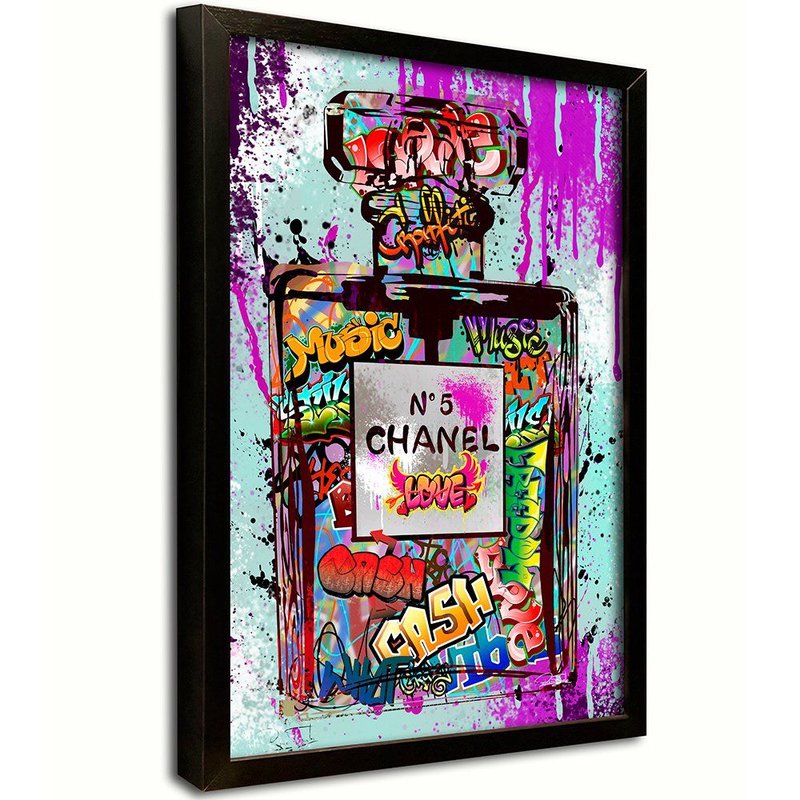 Chanel Graffiti Canvas