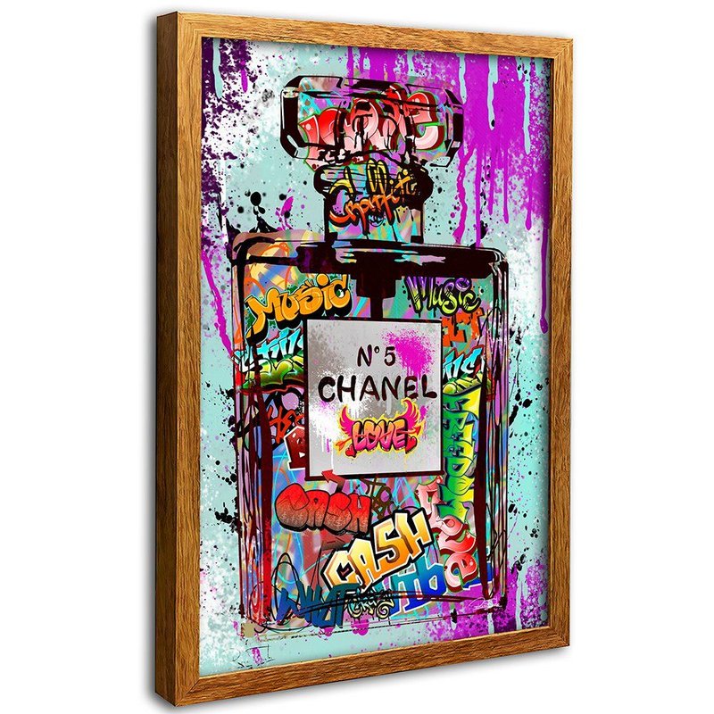 Chanel Graffiti Canvas