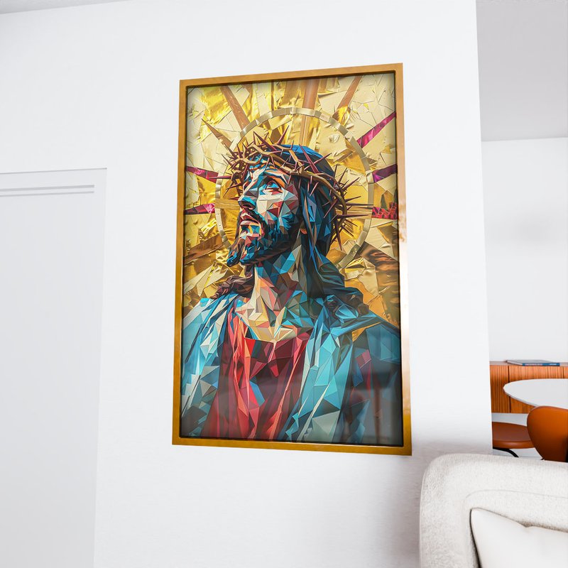 Christ in Mosaic V1859 Canvas