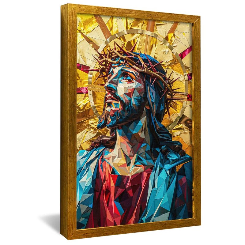 Christ in Mosaic V1859 Canvas